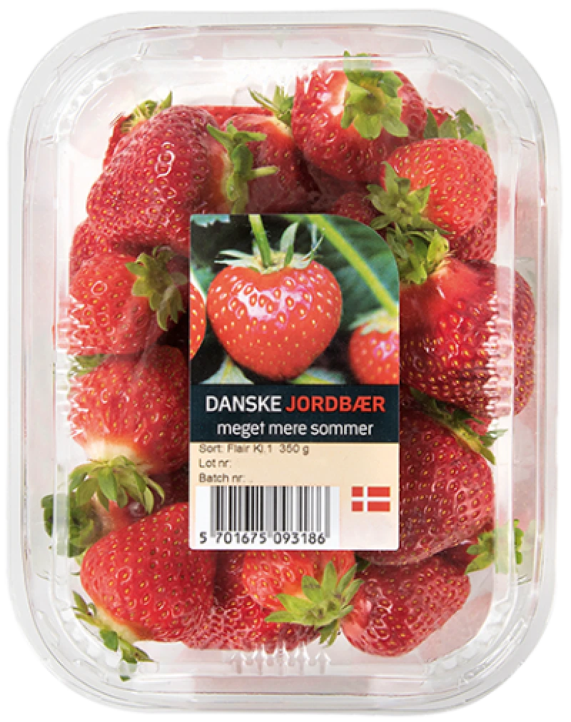 Jordbær Danmark Klasse 1