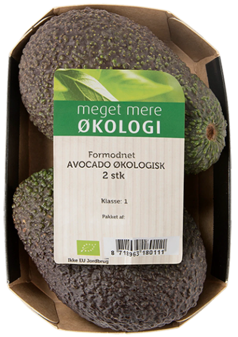 Øko. avocado formodn.