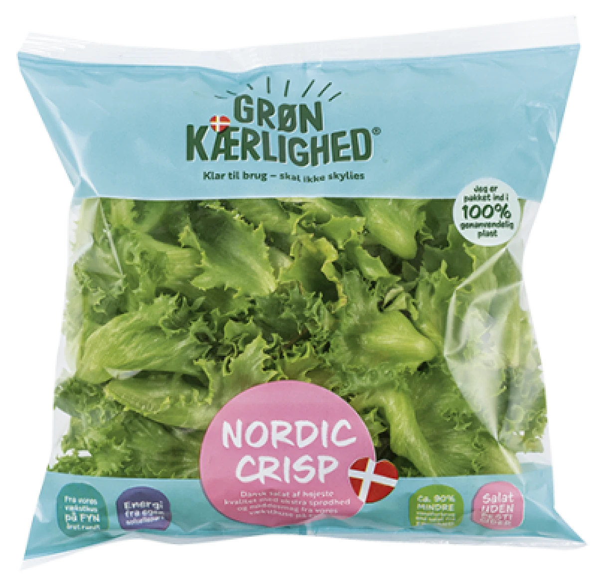NORDIC CRISP SALAT, 75 GR. / DANMARK KL. 1