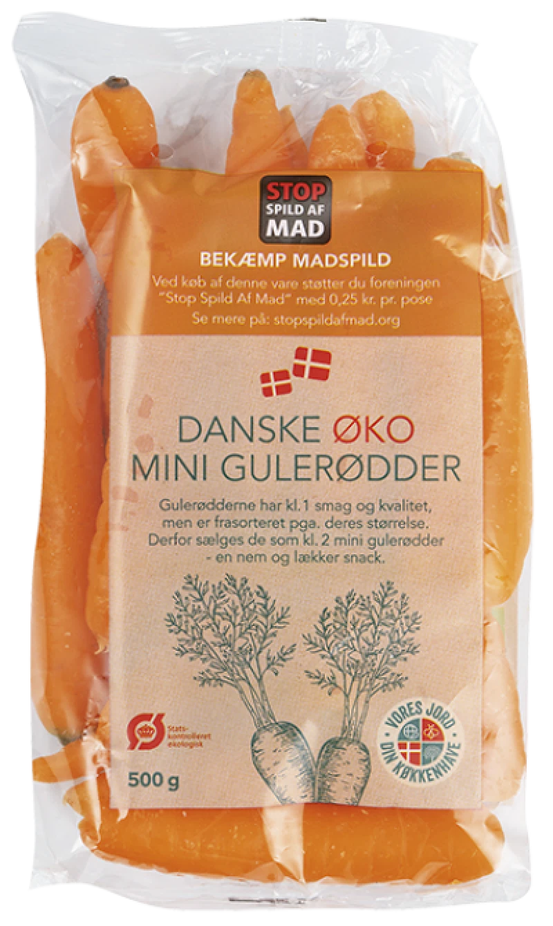 Øko. mini gulerødder