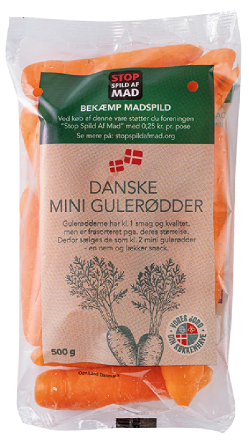 Mini gulerødder