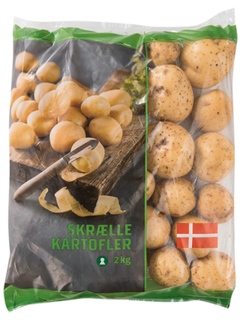 Skrælle kartofler