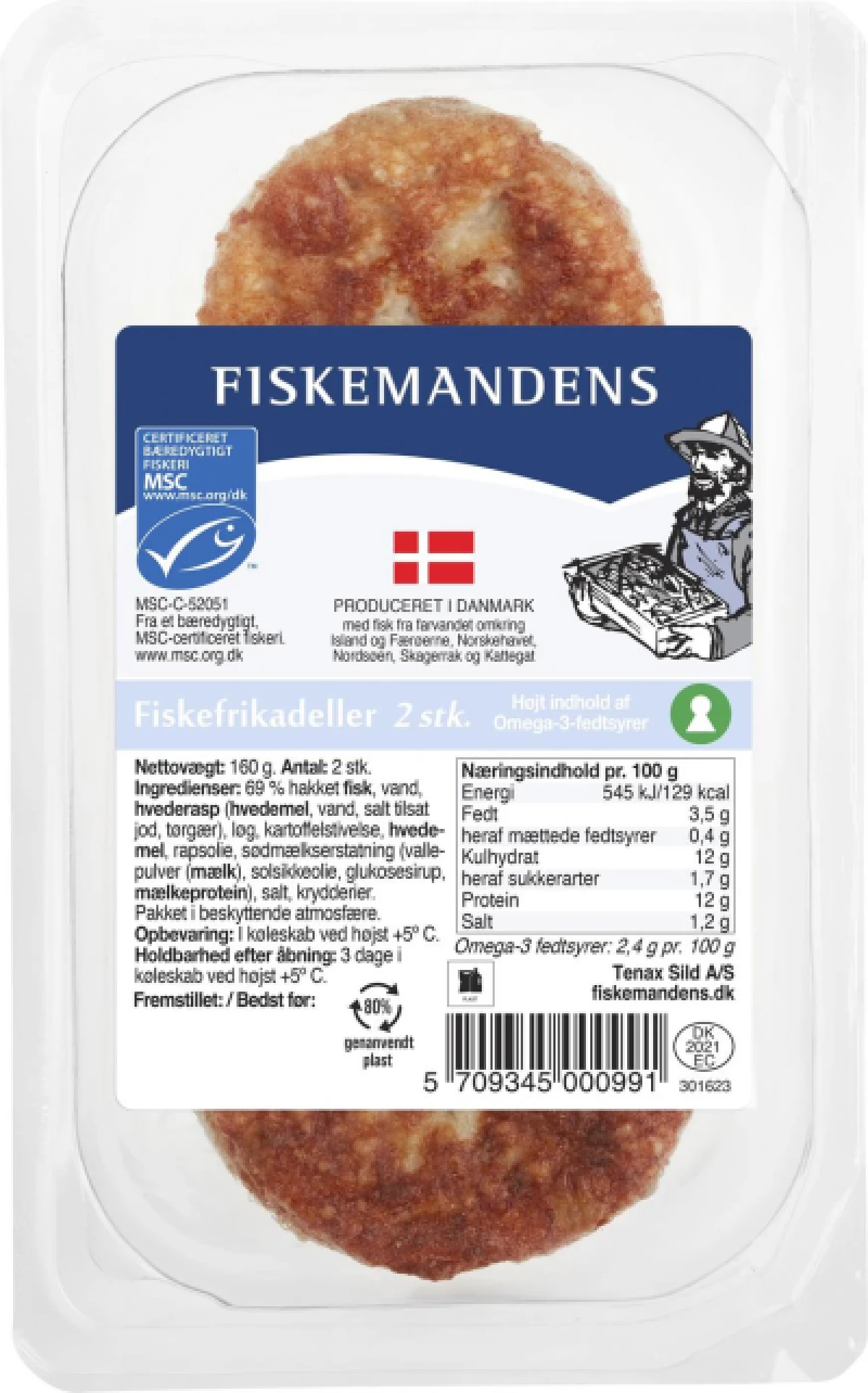 Fiskemandens Fiskefrikadeller