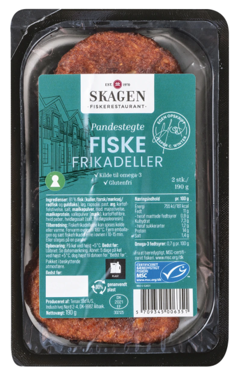 Fiskefrikadeller