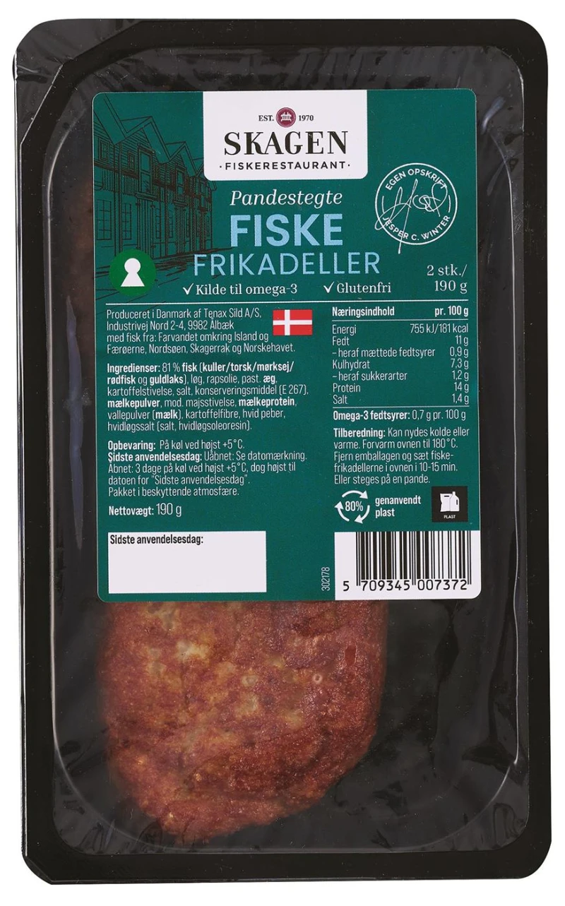 Fiskefrikadeller