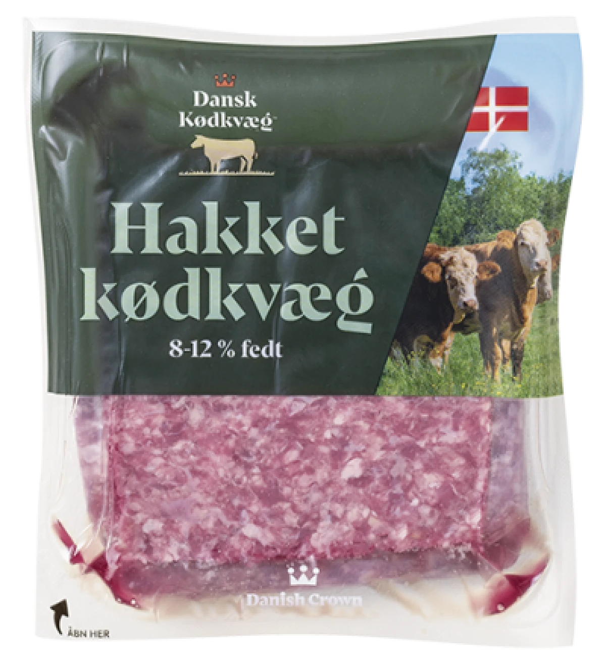 Hakket Oksekød 8-12%