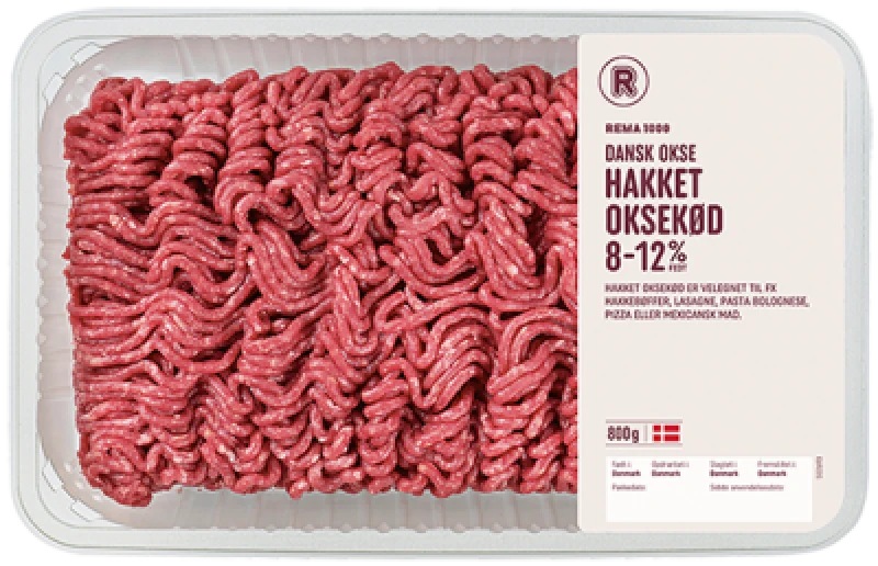 Hk. oksekød 8-12%