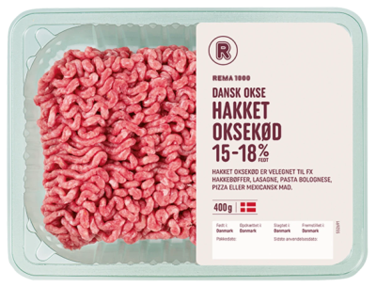 HK. Oksekød 15-18%