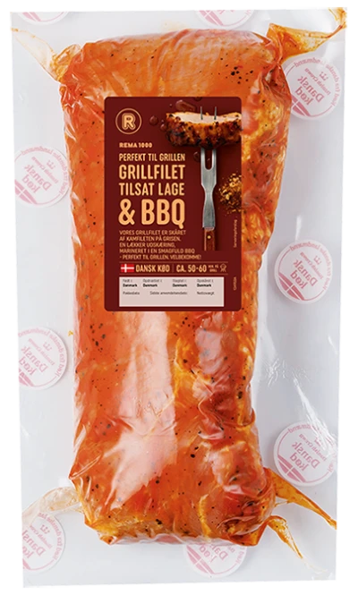 GRILLFILET MED BBQ
