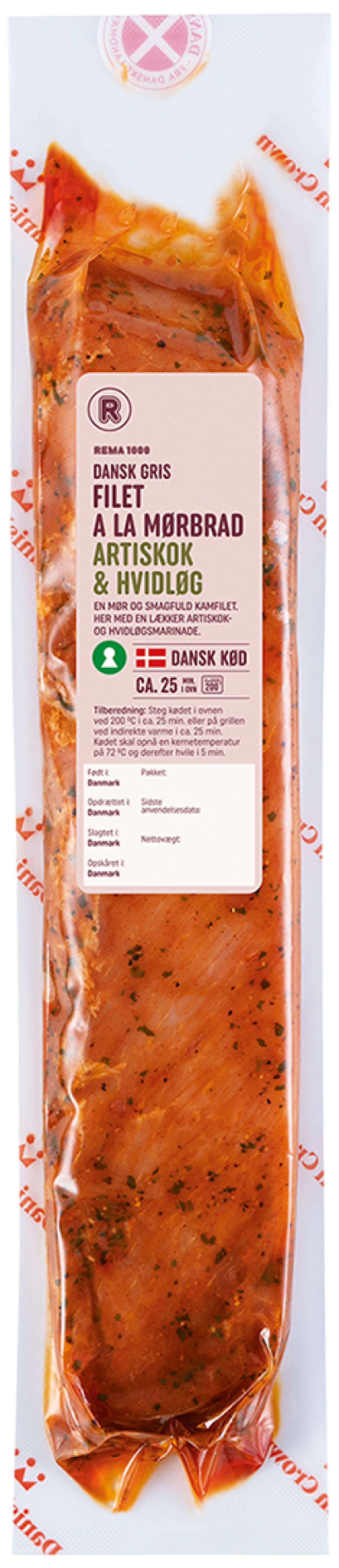 Filet à la Mørbrad Artikskok & Hvidløg 400 g