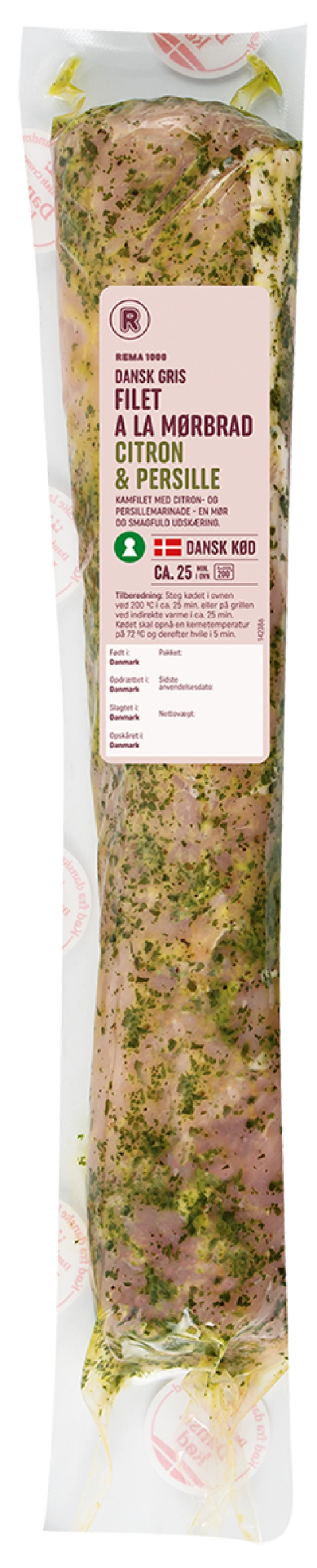 Filet ala Mørbrad Citron & Urter 400 g