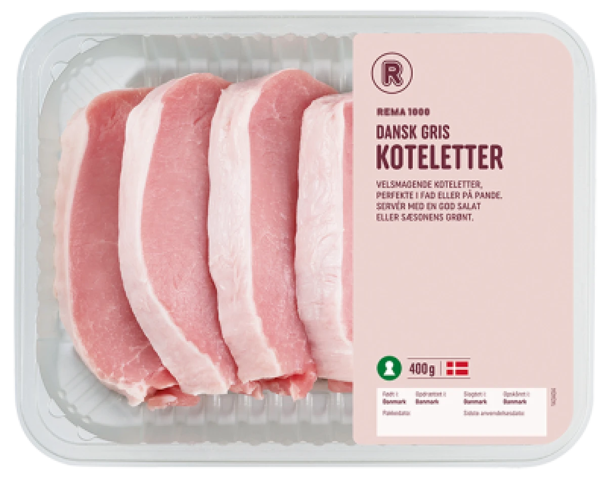 Danske Koteletter 400 g