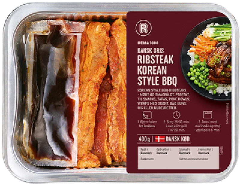 Rema 1000 Ribsteaks BBQ