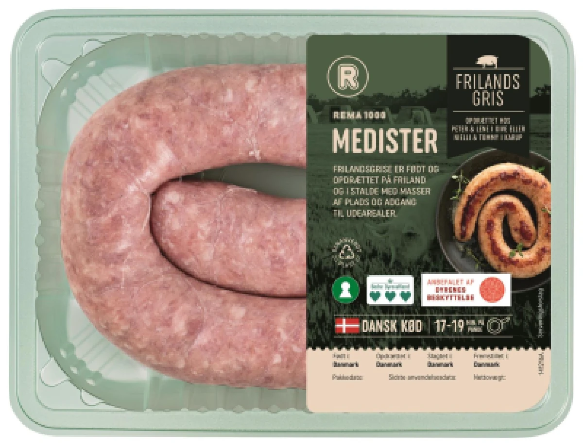 Frilandsgris Medister 400 g