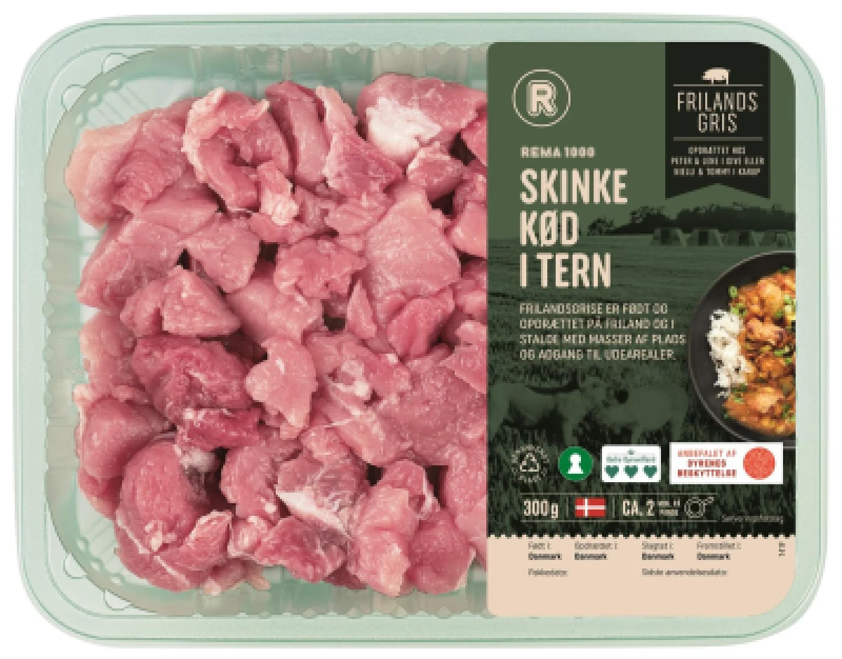 Frilandsgris Skinke i Tern 300 g