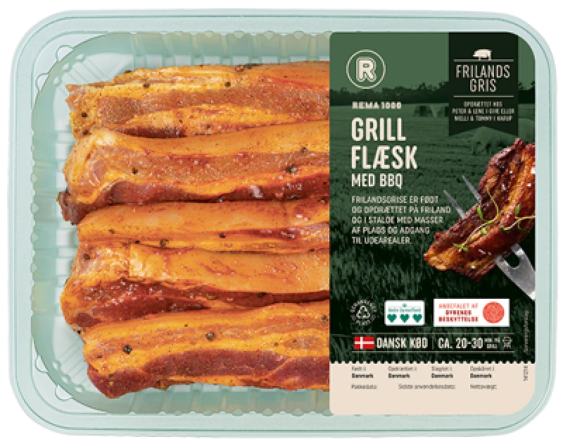Frilandsgris Grill Flæsk BBQ