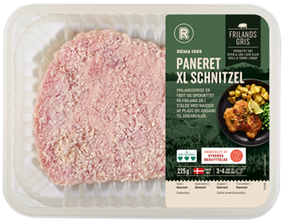 Frilandsgris XL Schnitzel