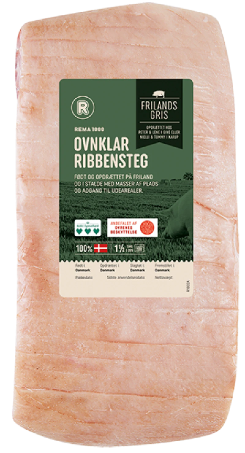 Ribbenssteg 900-1200g