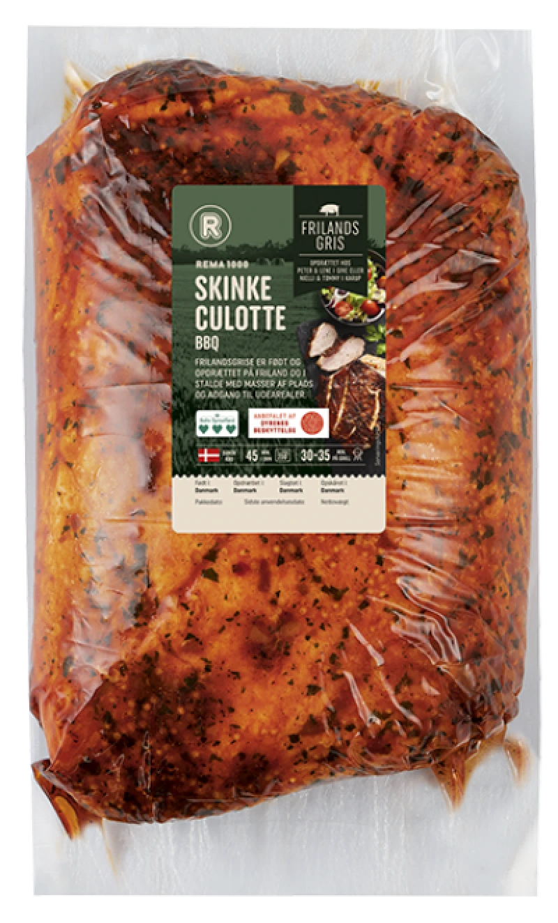 Skinkeculotte Frilandsgris BBQ