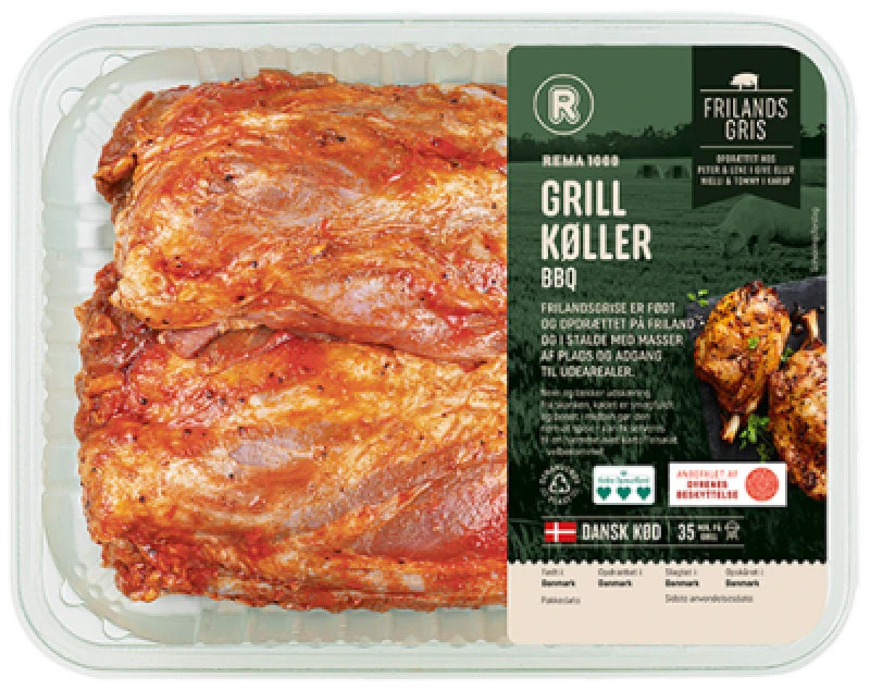 Frilandsgris Grillkøller m/BBQ