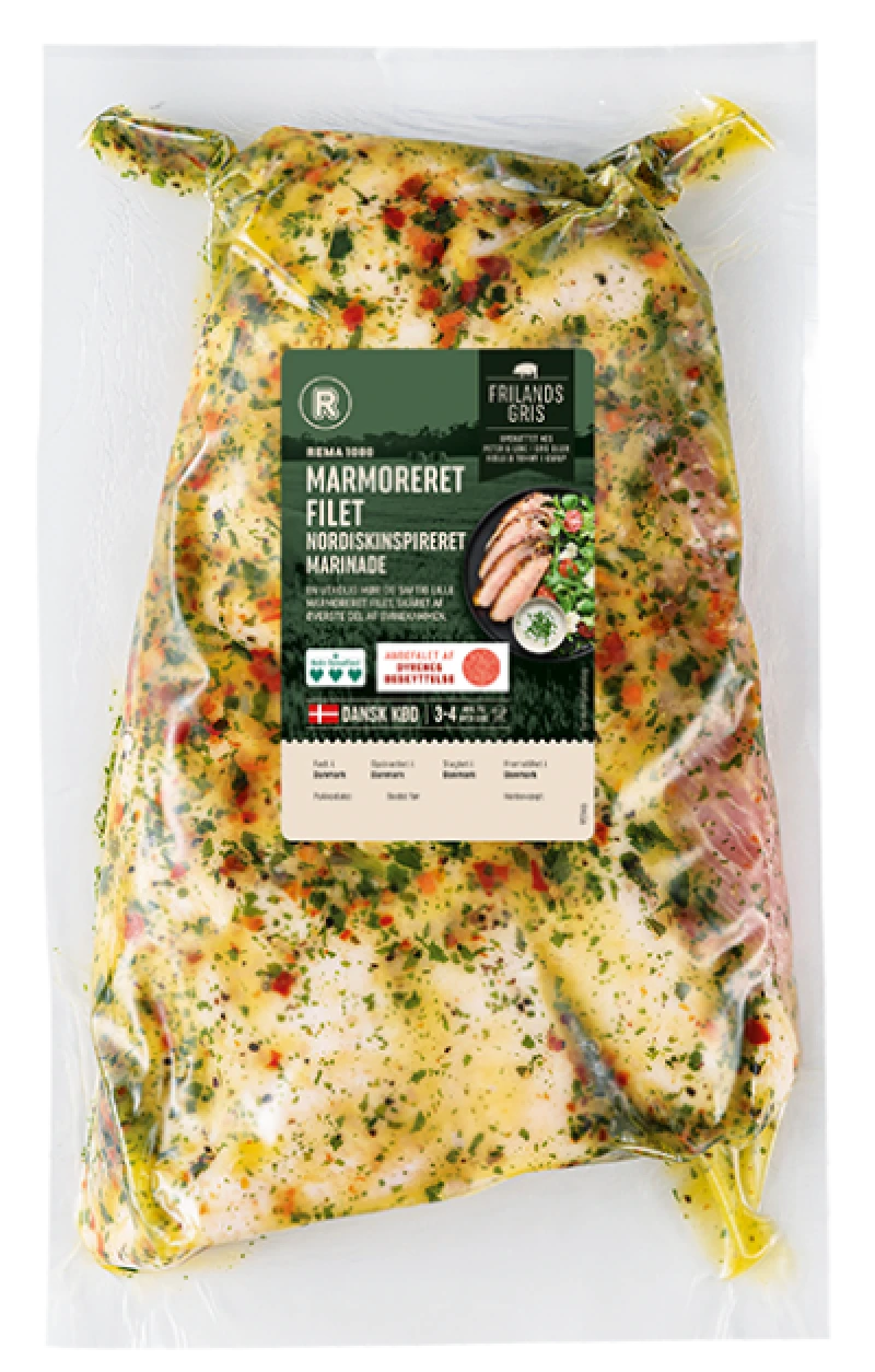 Frilandsgris Marmoreret Filet