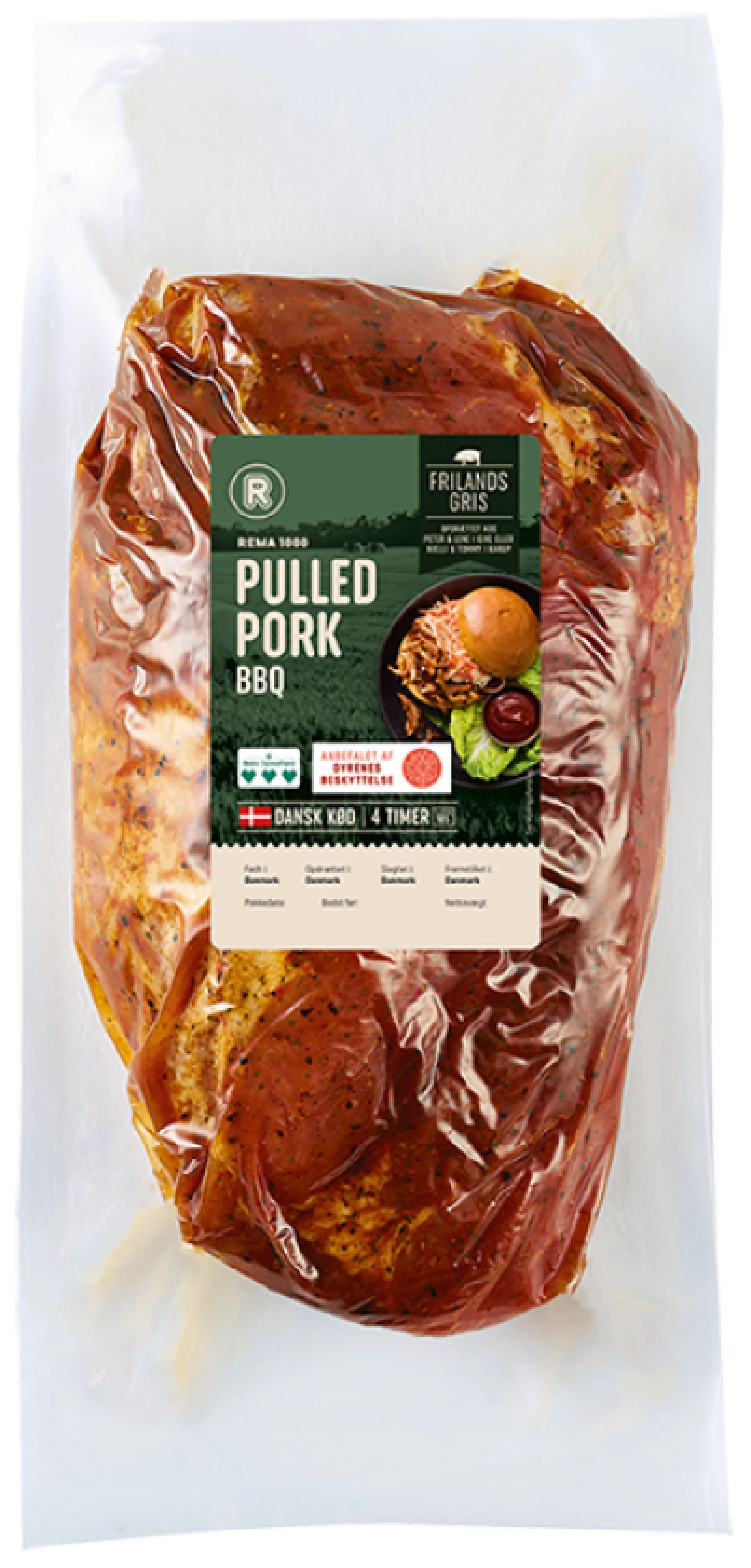 PULLED PORK M/BBQ