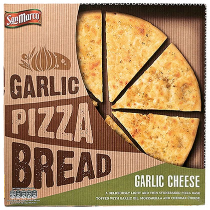 Hvidløg & Ost Pizza
