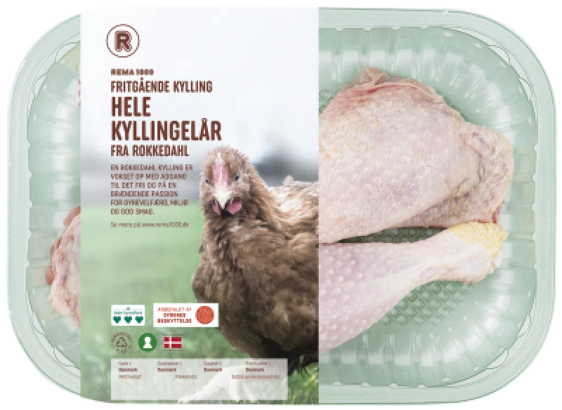 Hele kyllingelår 475-620g