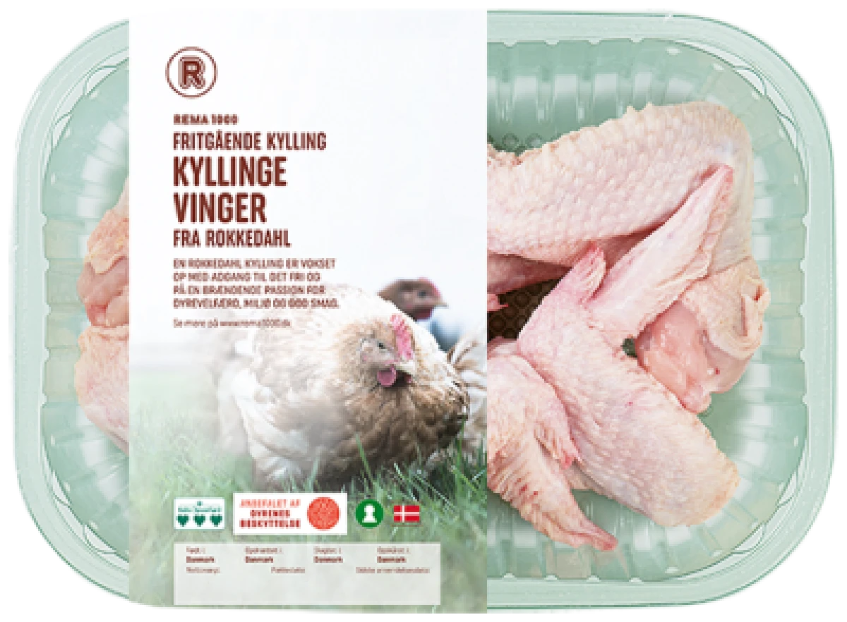 Rokkedahl Kyllingevinger Fritgående