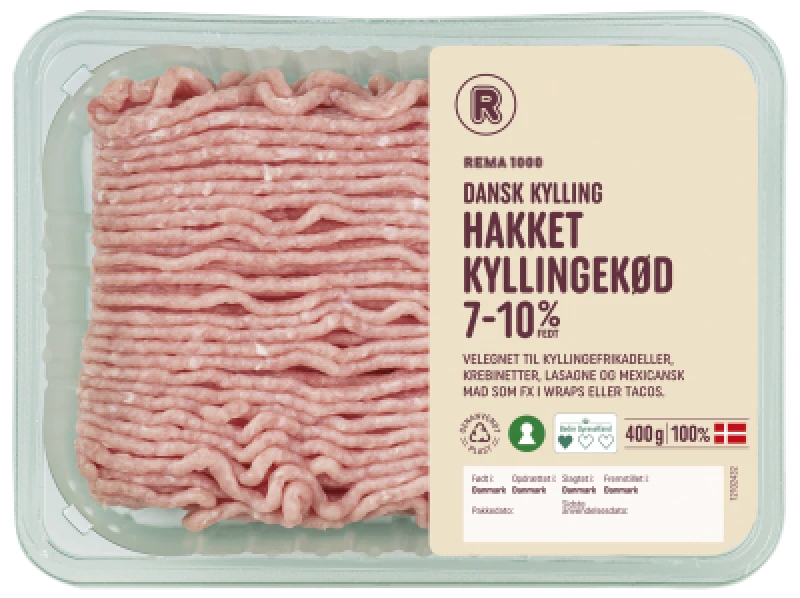 Hk. kyllingekød 7-10%