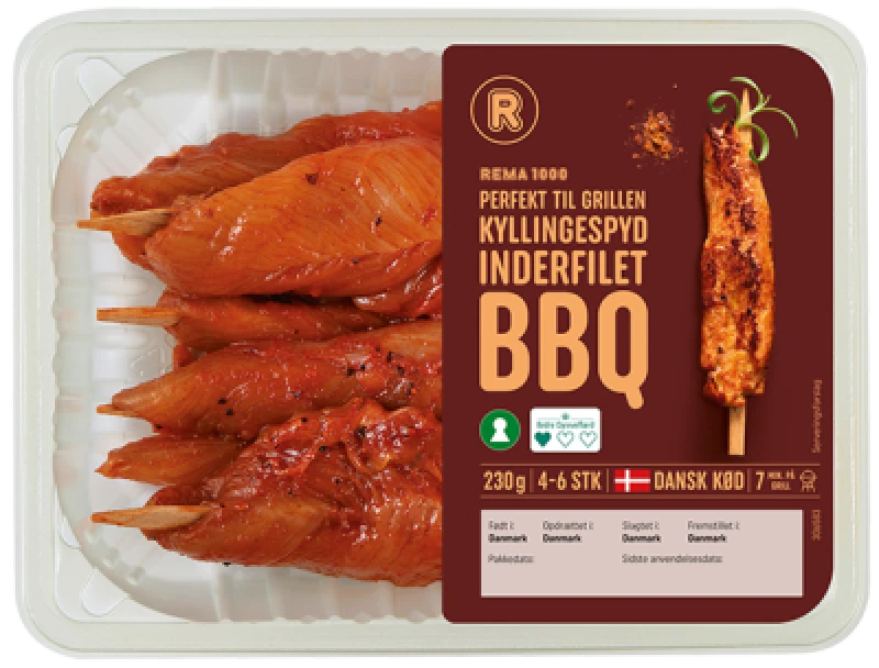 Rema 1000 Kyllingespyd med BBQ