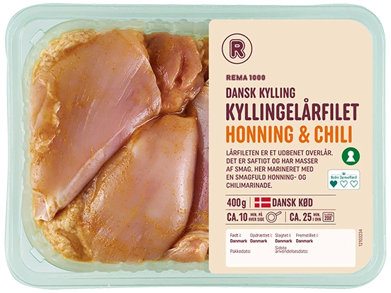 Kyl. Lårfilet Med Honning & Chili