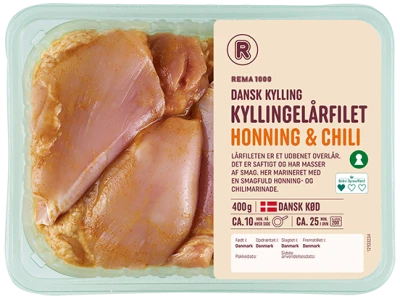 KYL. LÅRFILET MED HONNING & CHILI