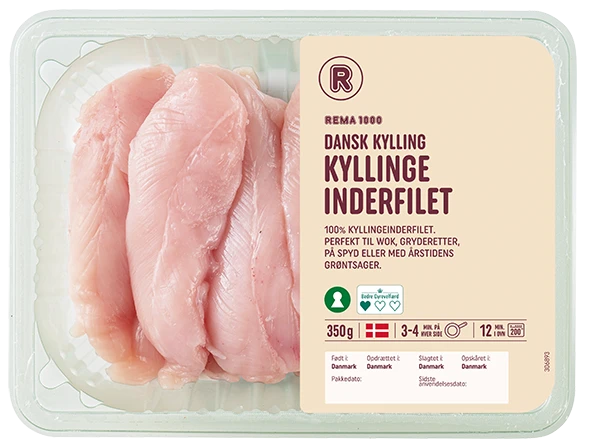 Rema 1000 Kyllingeinderfilet