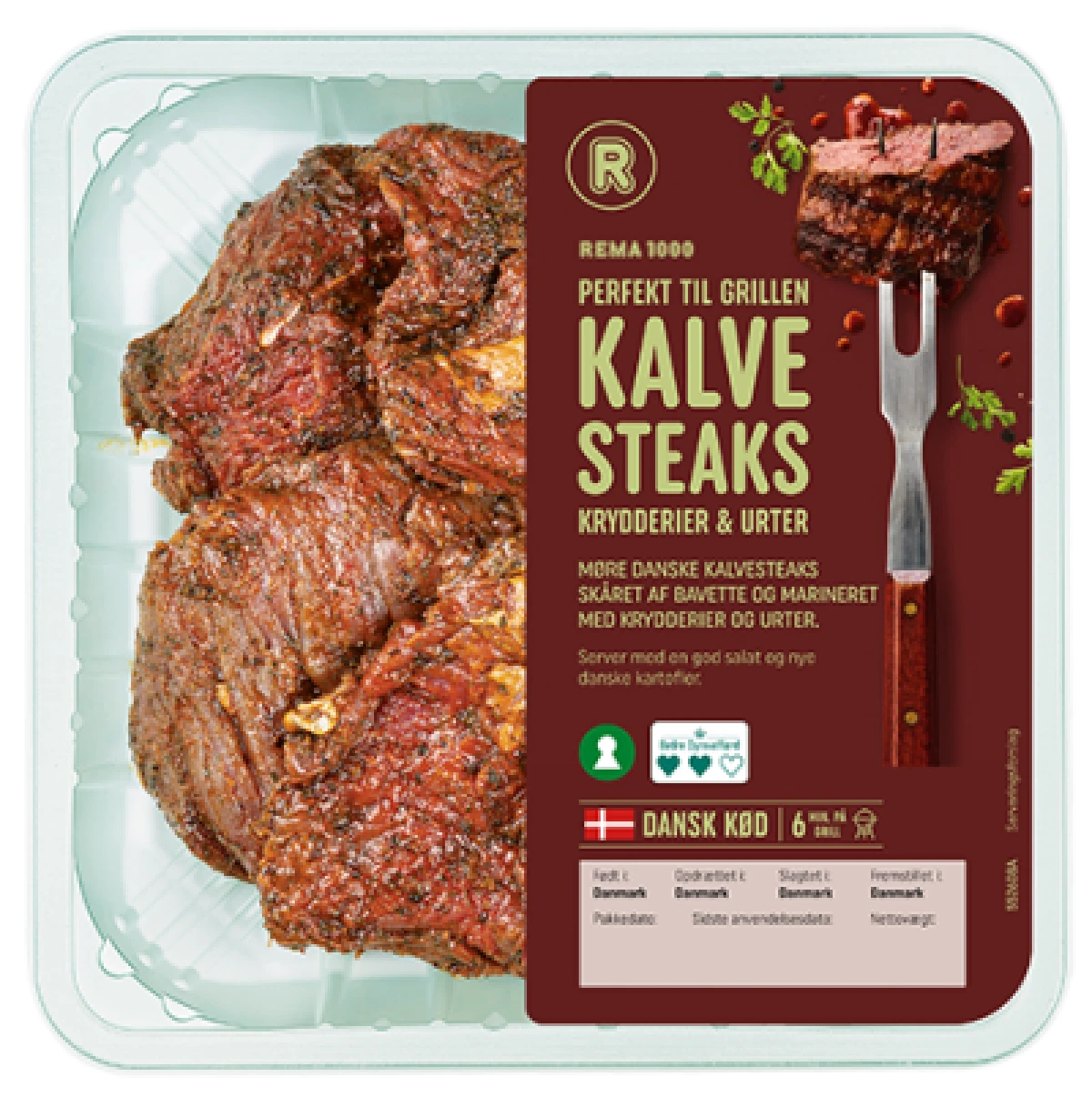 KALVESTEAK M.URTER