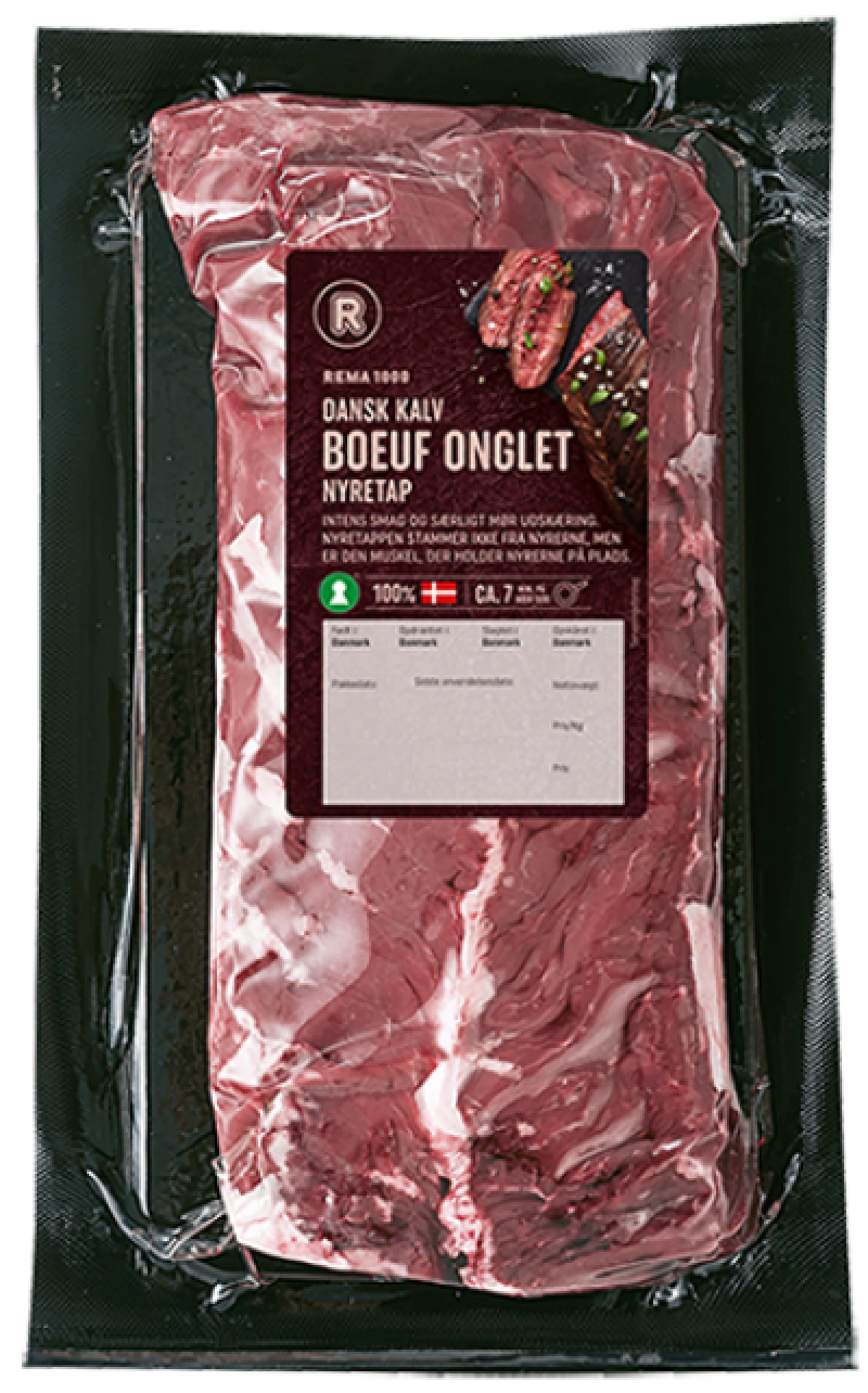 Boeuf Onglet dansk kalv