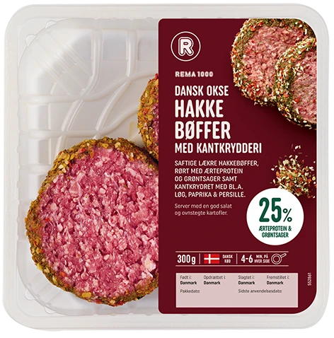 HAKKEBØFFER M/KANTKRYDDERI
