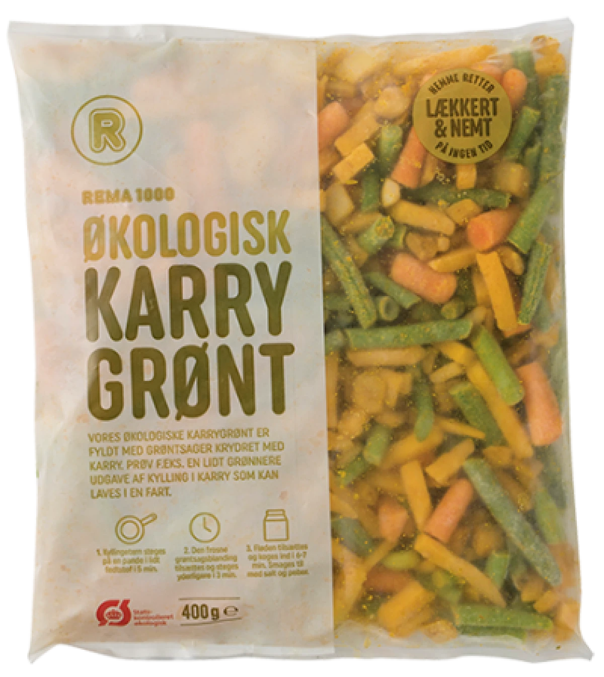 Lækkert & Nemt Karrygrønt Økologisk