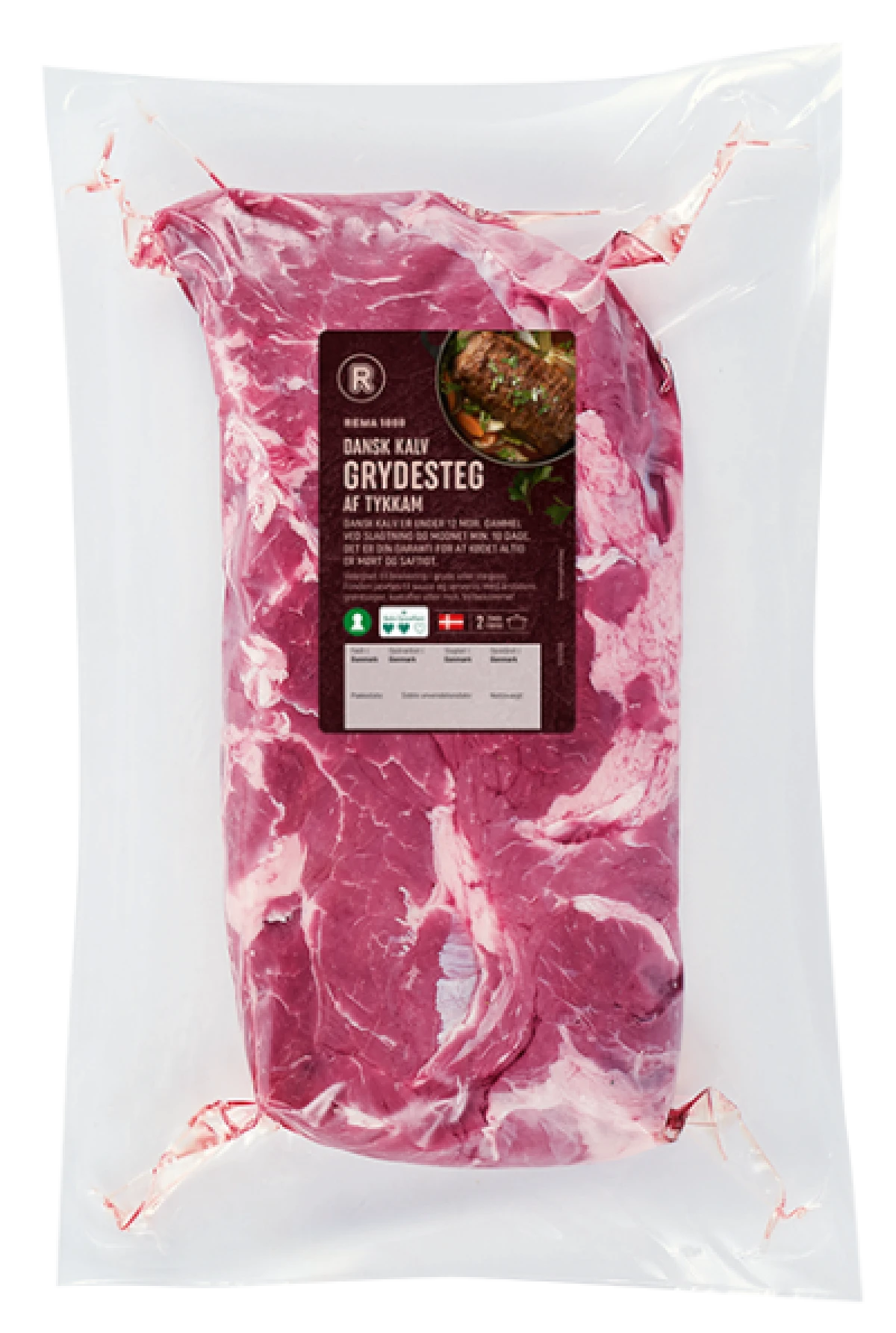 Dansk Kalv Grydesteg af Tykkam