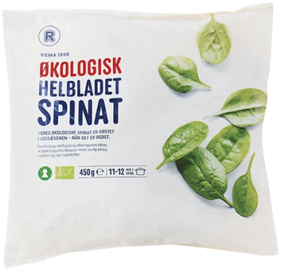 HELBLADET SPINAT