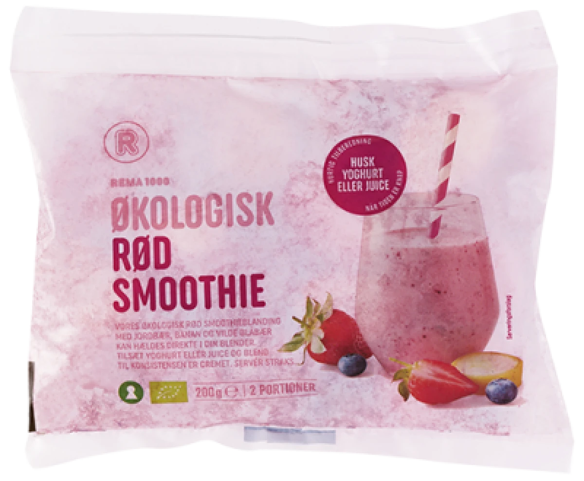 Rema 1000 Rød Smoothie Økologisk