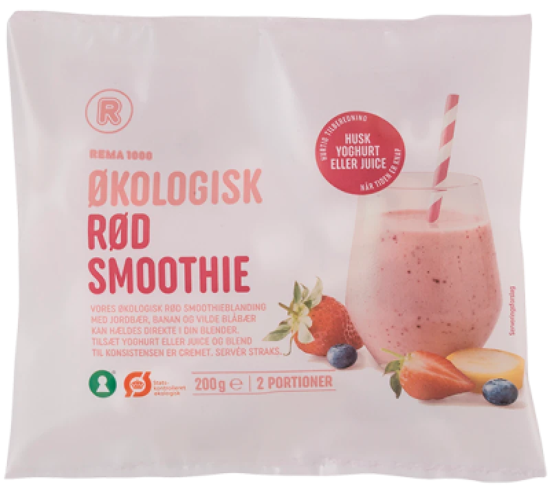 Rød smoothie