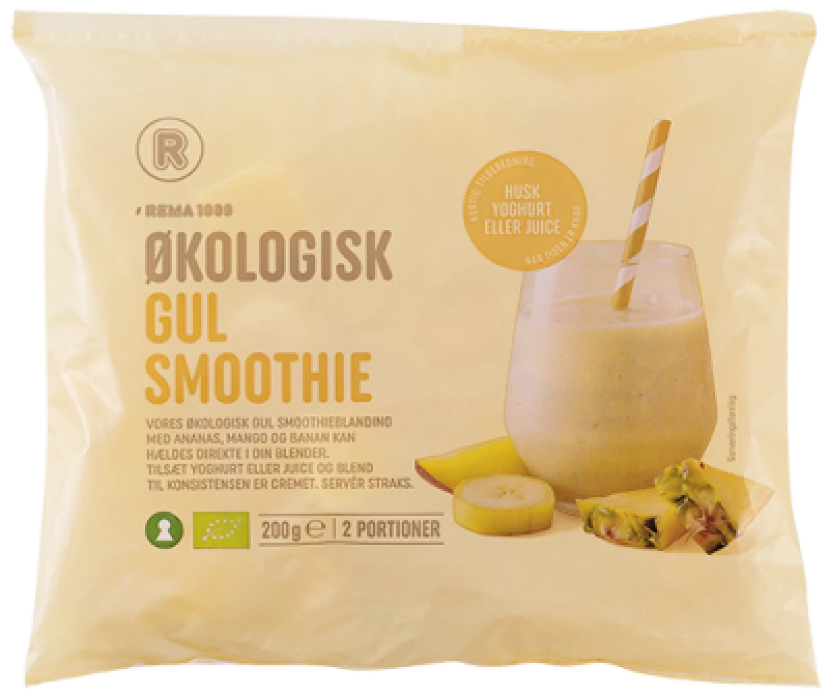 Rema 1000 Gul Smoothie Øko