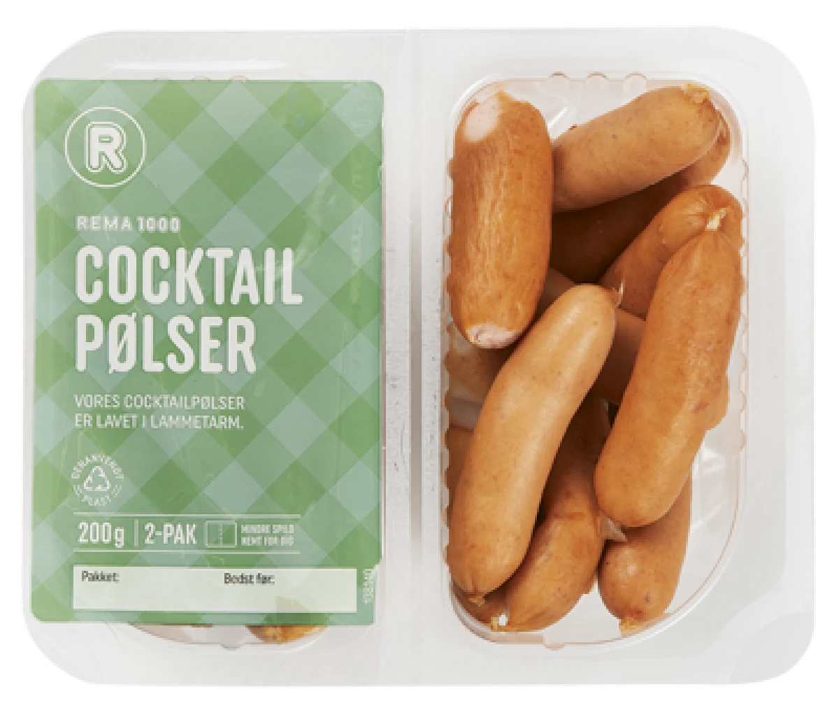 Rema 1000 Cocktailpølser