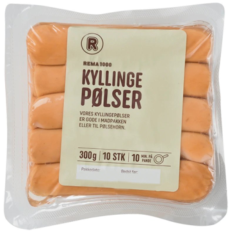 Kyllinge pølser