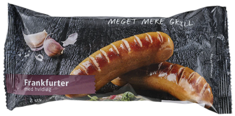 Meget Mere Grill Frankfurter med Hvidløg