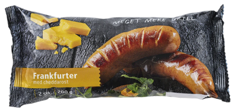 Meget Mere Grill Frankfurter med Ost