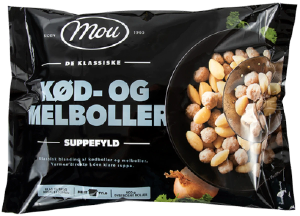 Mou, Kød- og melboller