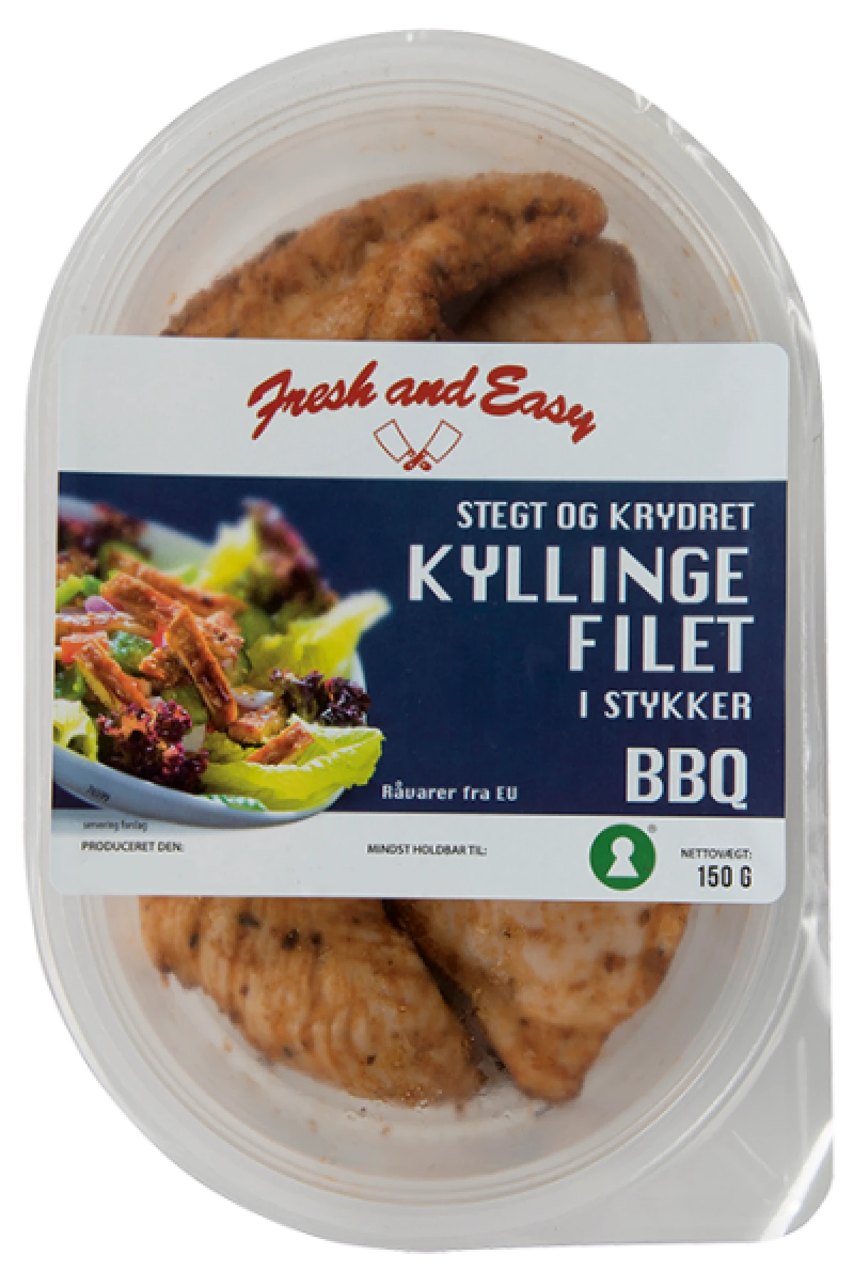 Kyllingefilet BBQ Stegt & Krydret
