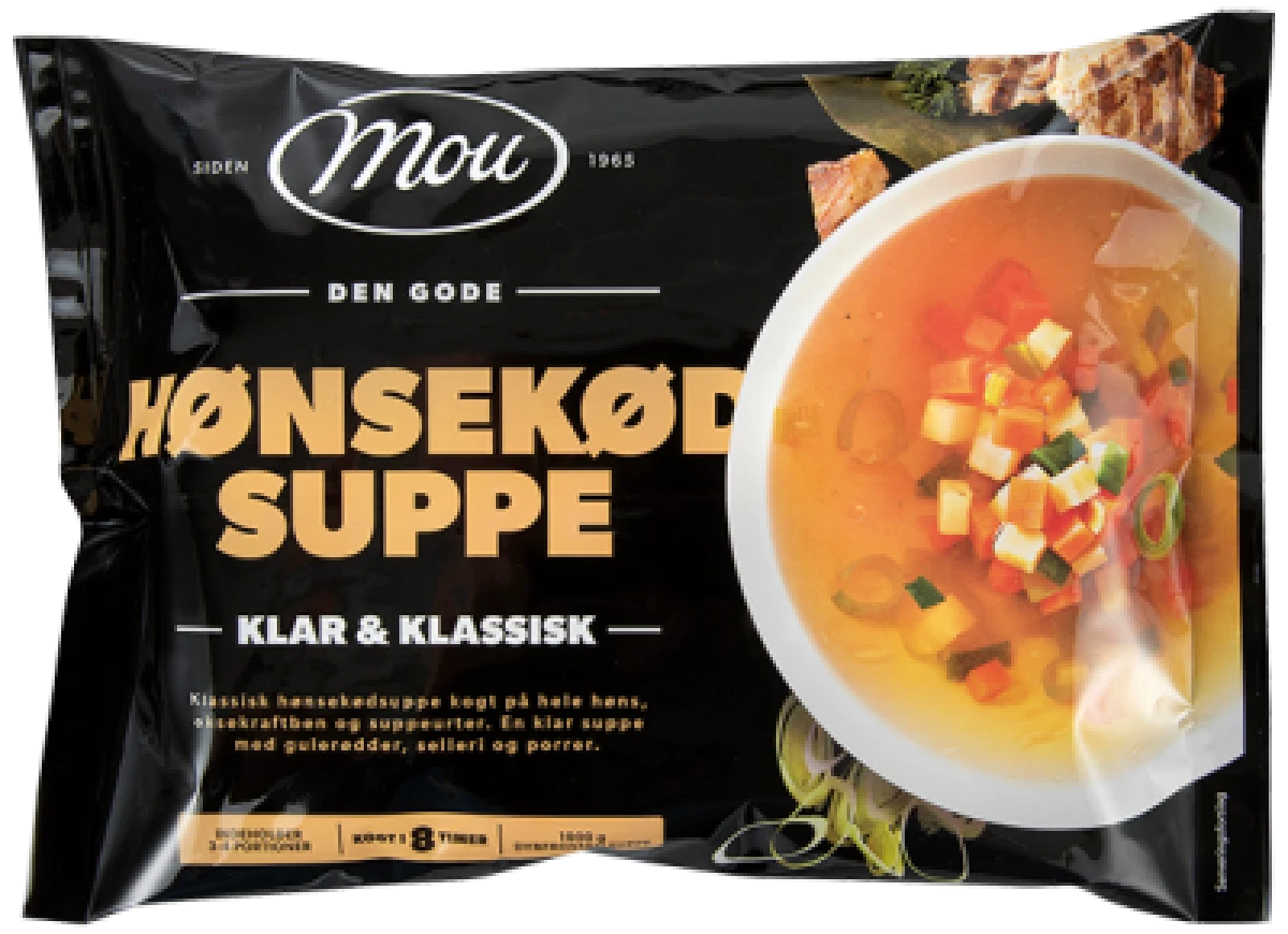 ❄️Hønsekødssuppe, Mou